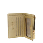 Camomilla Milano | Portafoglio S Glassé Oro | Organizer Compatto Stile Nautico