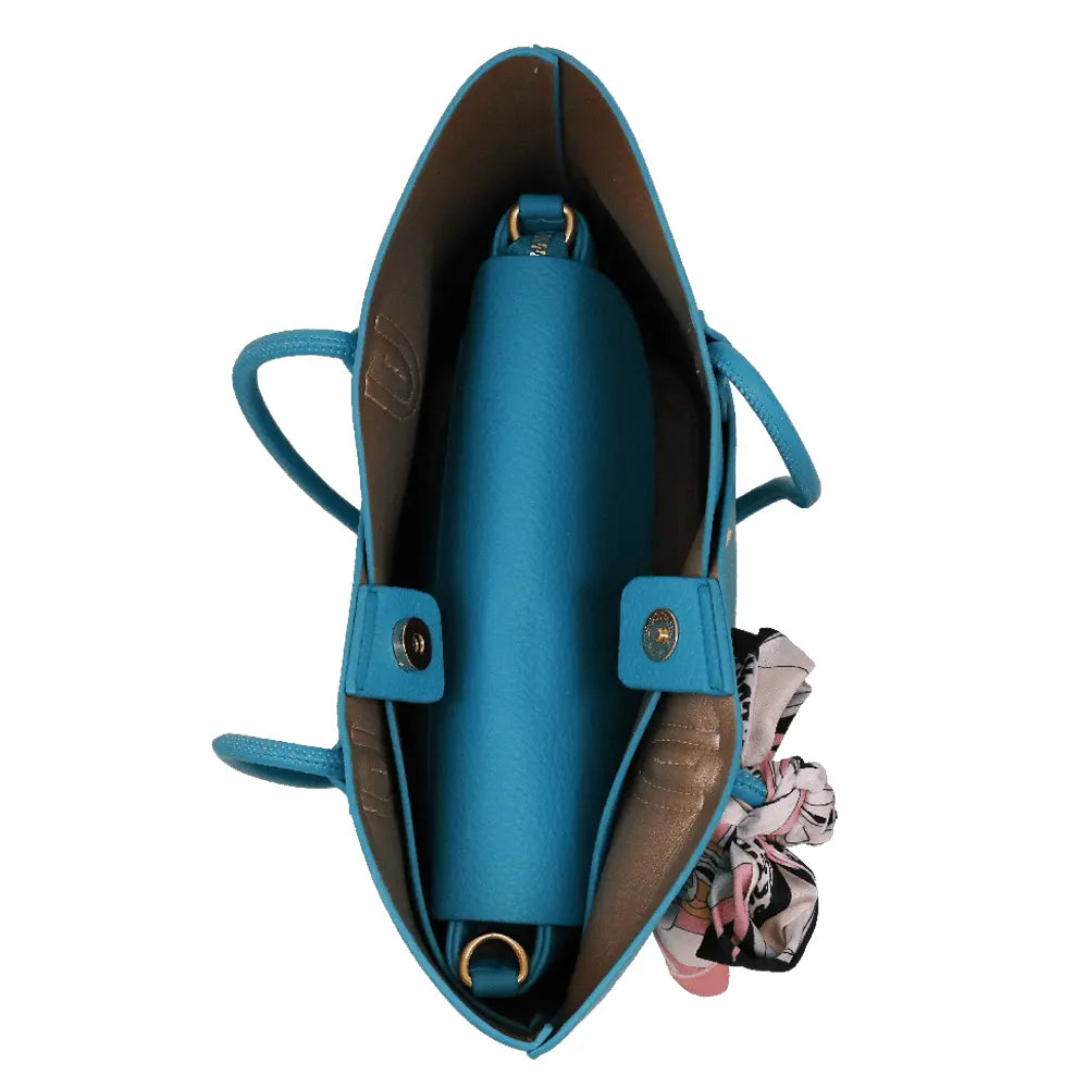 Camomilla Milano | Bag in Bag M Bonbon Turchese | Set Borsa Spalla e Tracollina