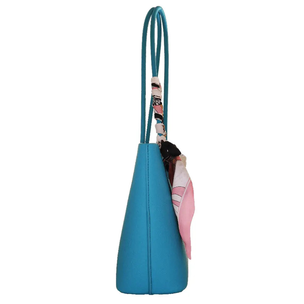 Camomilla Milano | Bag in Bag M Bonbon Turchese | Set Borsa Spalla e Tracollina