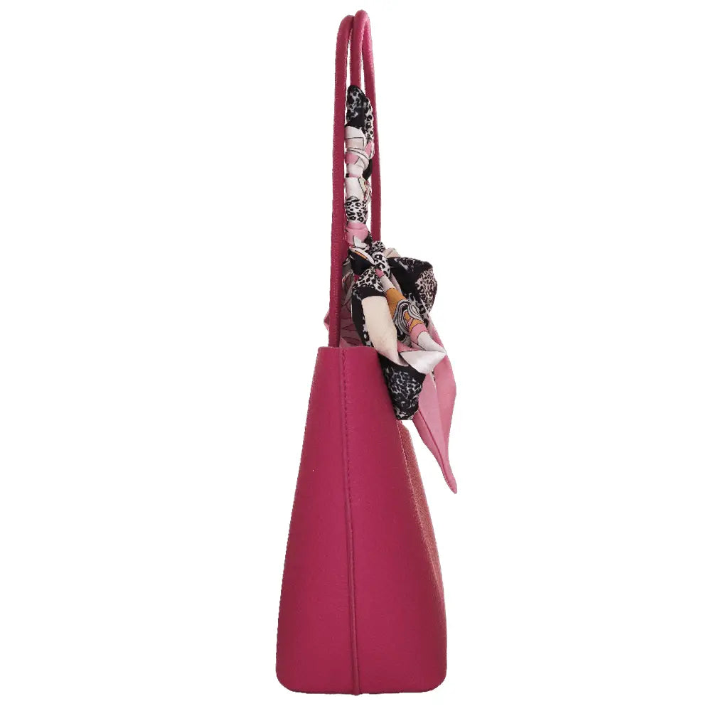 Camomilla Milano | Bag in Bag M Bonbon Fucsia | Set Borsa Spalla e Tracollina
