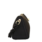 Camomilla Milano | Borsa Spalla Chewing Bag Nero | Mini Bauletto Martellato