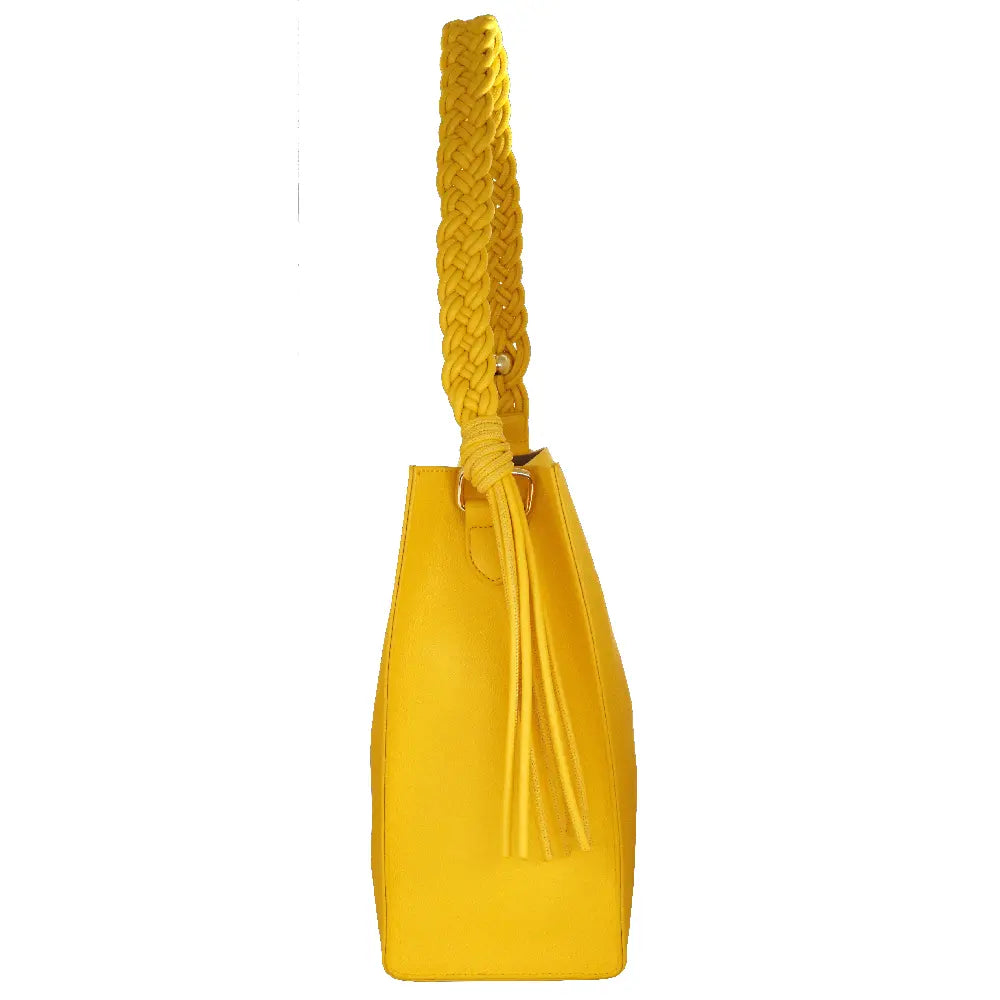 Camomilla Milano | Borsa Spalla Jelly Bag Gialla | Shopping Bag