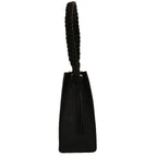 Camomilla Milano | Borsa Spalla Jelly Bag Nera | Shopping Bag Sinuosa