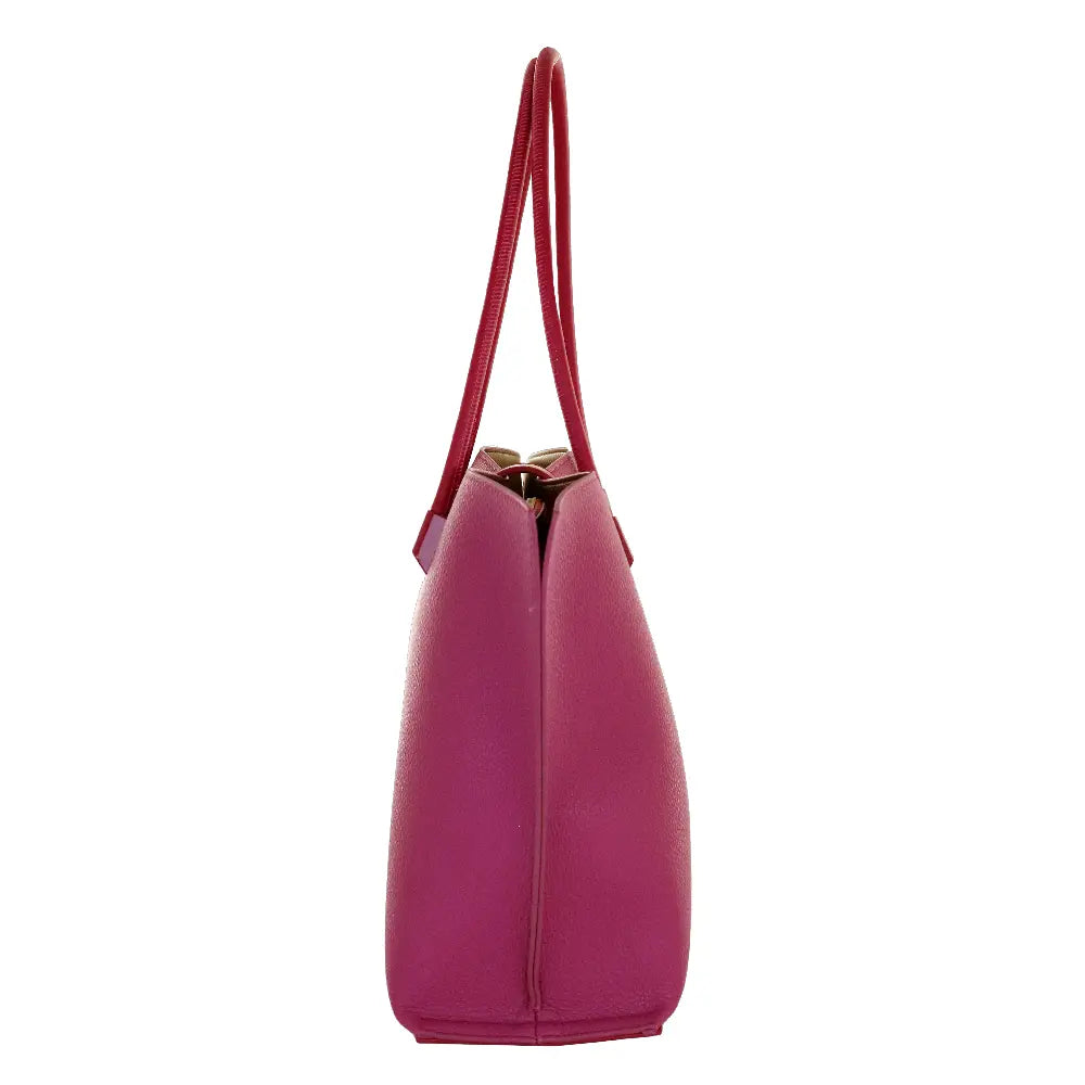 Camomilla Milano | Borsa Spalla Pop Candy Fucsia | Mix Similpelle Martellata e Liscia