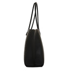 Camomilla Milano | Borsa Spalla Pop Candy Nero | Mix Similpelle Martellata e Liscia