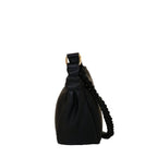 Camomilla Milano | Borsa Tracolla L Jelly Bag Nero | Design Mezzaluna