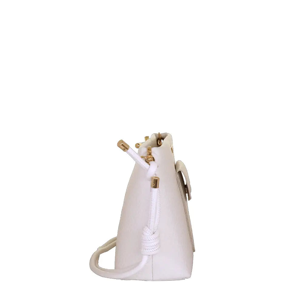 Camomilla Milano | Borsa Tracolla Love Letter Bianca | Tasca a Busta