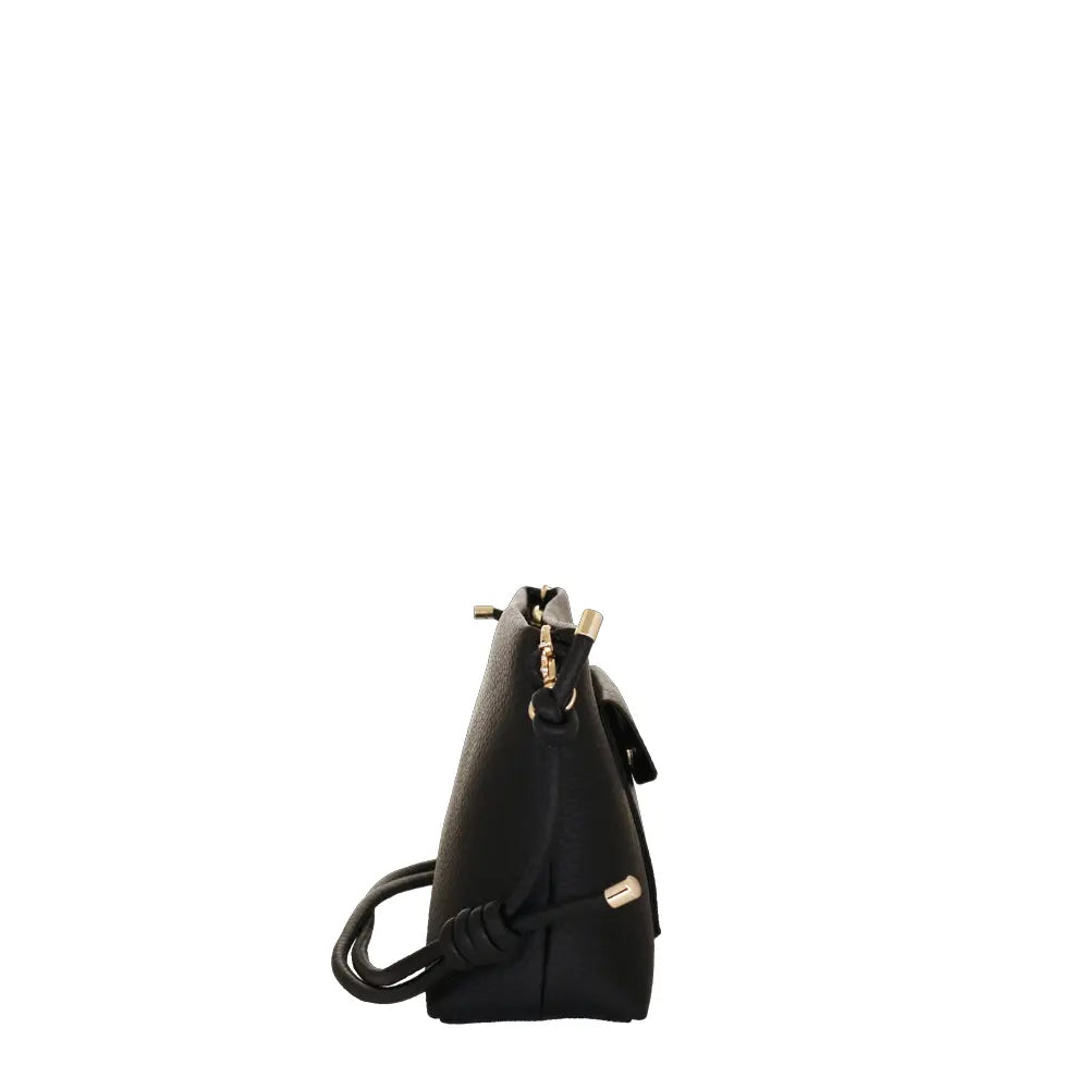 Camomilla Milano | Borsa Tracolla Love Letter Nera | Design a Busta