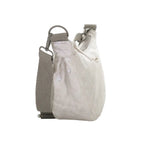 Camomilla Milano | Borsa Tracolla M Lulu Argento | Mezzaluna Scintillante
