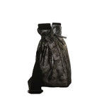 Camomilla Milano | Borsa Tracolla M Lulu Nera | Mezzaluna Luccicante