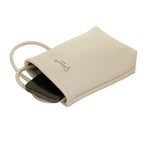 Camomilla Milano | Portacellulare Glassé Bianco | Pochette con Tracolla