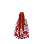 Camomilla Milano | Pouch S Sweet Bloom Rosso | Pochette con Stampa Floreale