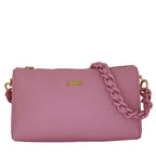 Camomilla Milano | Borsa Spalla Chewing Bag Rosa | Mini Bauletto Martellato