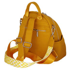 Camomilla Milano | Zaino City Frizzy Giallo | Zainetto Compatto con Dettagli Brillanti