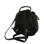 Camomilla Milano | Zaino Love Letter Nero | Backpack in Pelle Sintetica Martellata