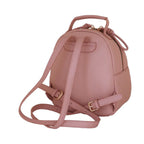 Camomilla Milano | Zaino Love Letter Rosa | Backpack in Pelle Sintetica Martellata