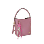 Camomilla Milano | Borsa Secchiello Ice Lolly Rosa | Texture Caviar con Charm