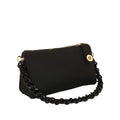 Camomilla Milano | Borsa Spalla Chewing Bag Nero | Mini Bauletto Martellato