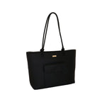 Camomilla Milano | Borsa Spalla Love Letter Nero | Shopping Bag Martellata