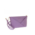Camomilla Milano | Borsa Tracolla Glassé Lilla | Stile Nautico con Corda