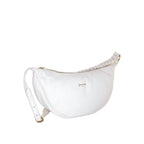 Camomilla Milano | Borsa Tracolla L Jelly Bag Bianco | Design Mezzaluna