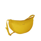 Camomilla Milano | Borsa Tracolla L Jelly Bag Gialla | Mezzaluna Intrecciata