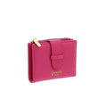 Camomilla Milano | Portafoglio S Jelly Braid Fucsia | Compatto con Porta Monete Zip