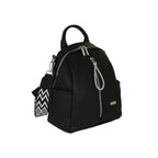 Camomilla Milano | Zaino City Frizzy Nero | Zainetto Compatto con Dettagli Brillanti