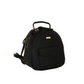 Camomilla Milano | Zaino Love Letter Nero | Backpack in Pelle Sintetica Martellata