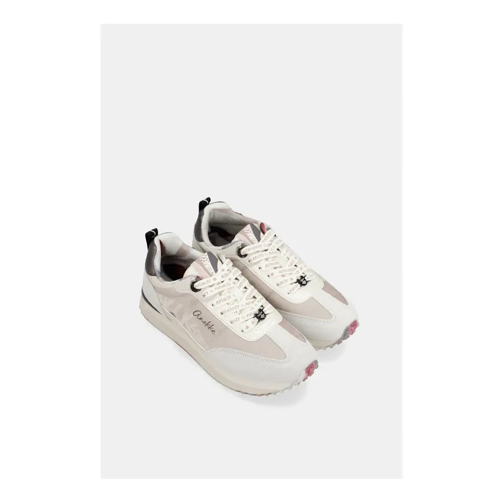 Anekke Sneakers Bianche con Motivi Artistici | Stile e Comfort Moderno
