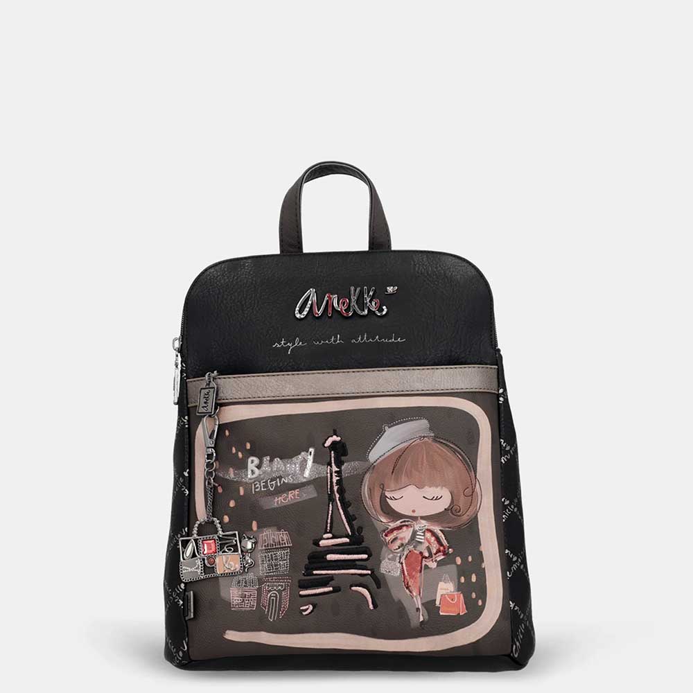 Anekke Zaino Triplo Scomparto | Collezione Mademoiselle | Super Organizzato