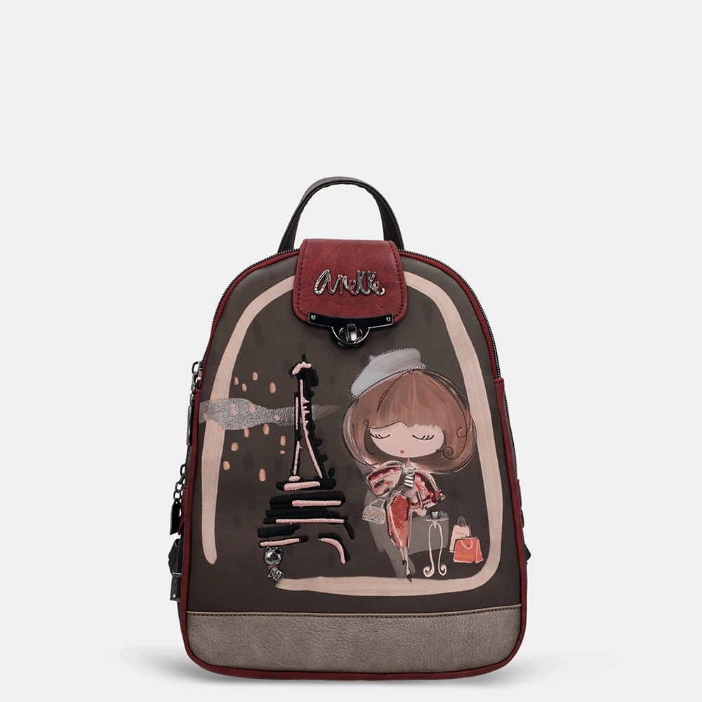 Anekke Zaino Mademoiselle | Con Tasche Esterne | Super Organizzato