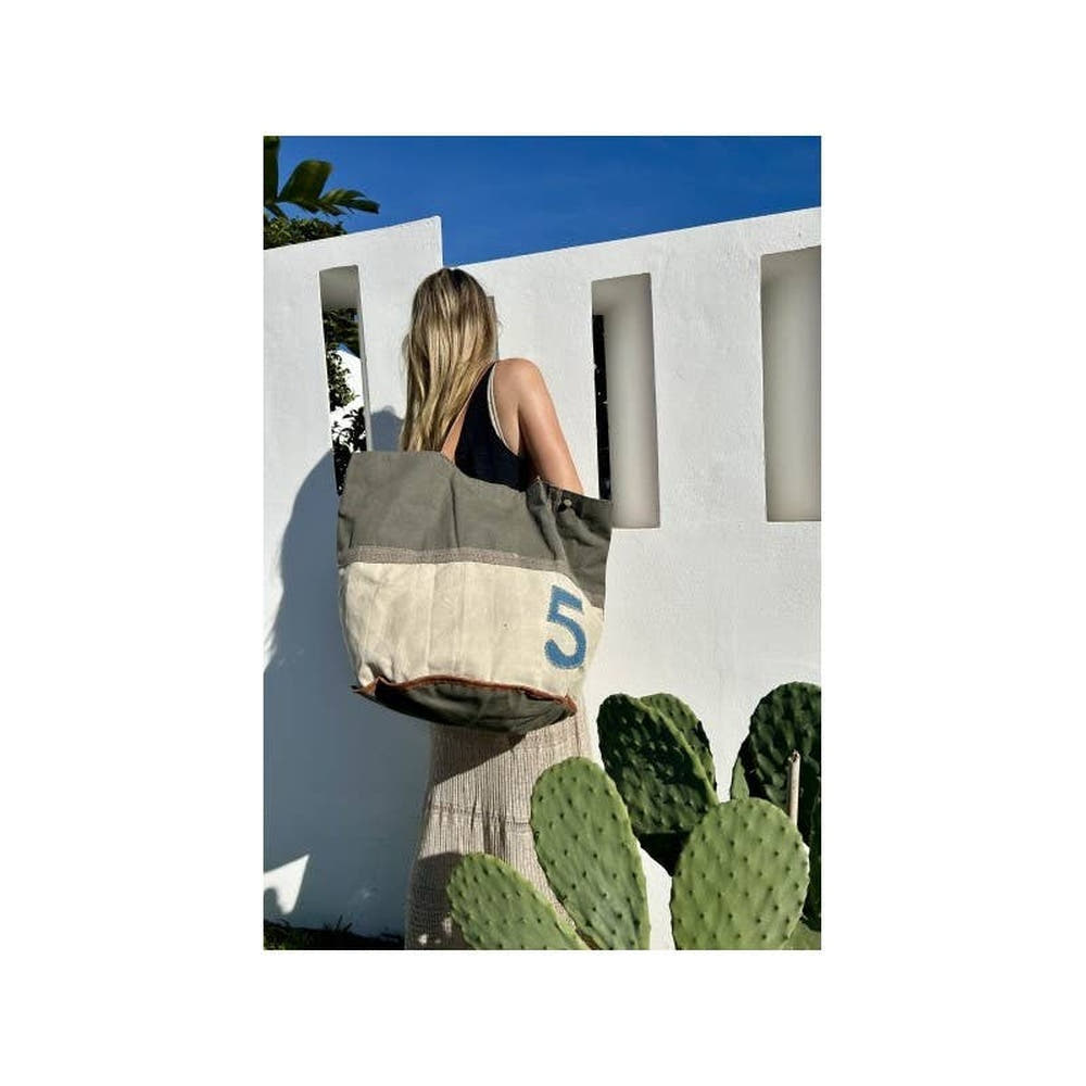 Borsa bestseller Casa Natura 4 stagioni in tela - KOBE SNR18