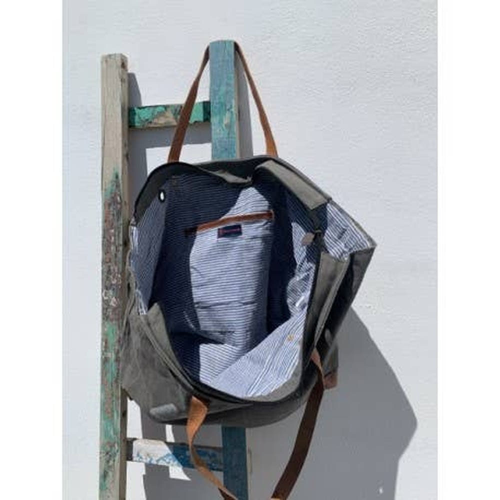Borsa Rettangolare Grande Cerniera Manico in Pelle - SKYLAR SK1