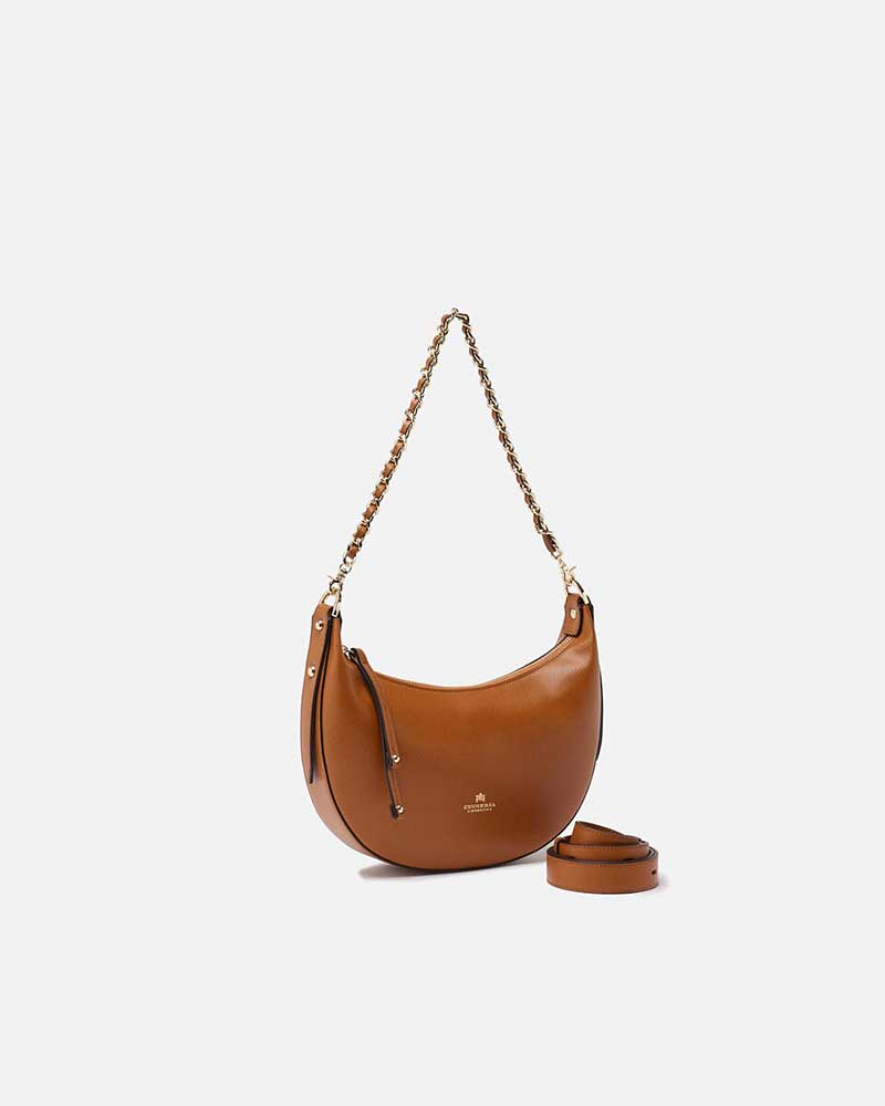 Cuoieria Fiorentina Borsa a Spalla Eva Hobo Small Lion